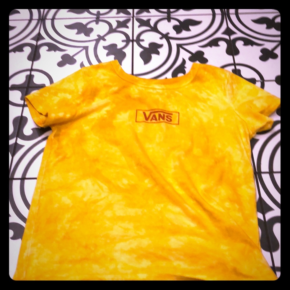 Vintage yellow vans T-shirt